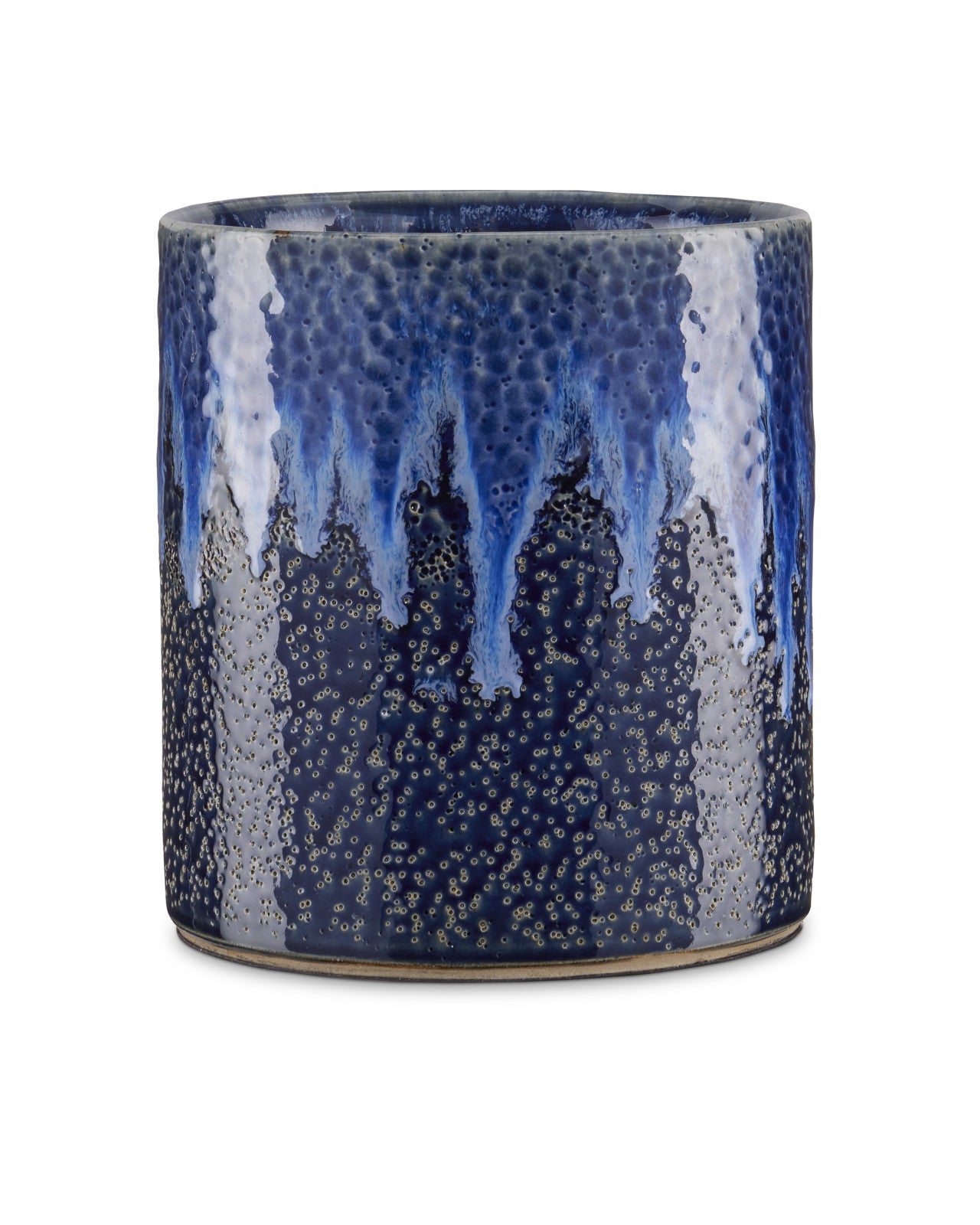 Kelmscott Large Blue Cachepot